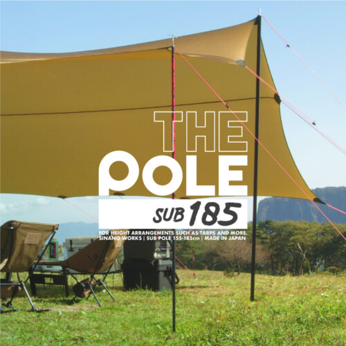 THE POLE　SUB185　BK　/　RED