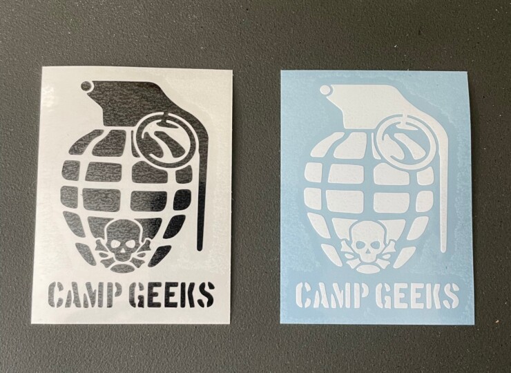 CAMP　GEEKSシール１～３