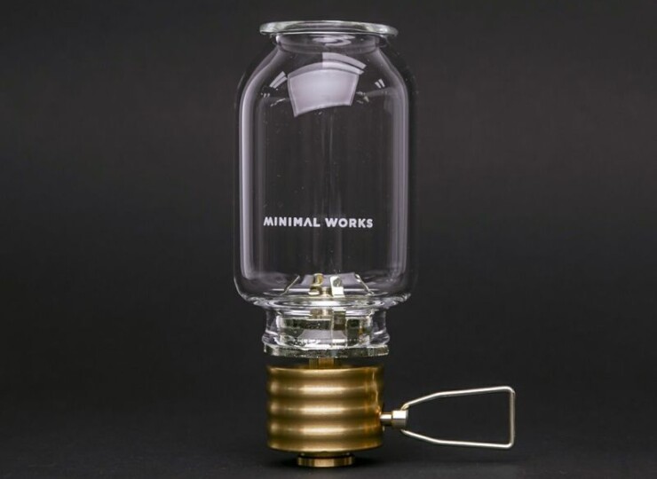 【MINIMAL WORKS 】Edison Lantern ORENGE/GOLD