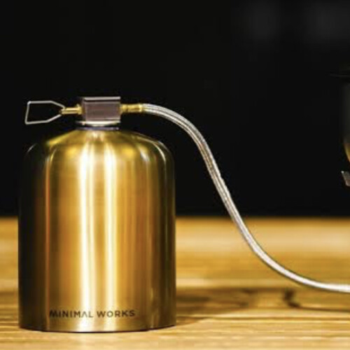 【MINIMAL WORKS 】GAS CANISTER MASK 110g/GOLD