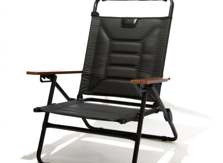 HIGH BACK RECLINING LOW ROVER CHAIR/BLACK